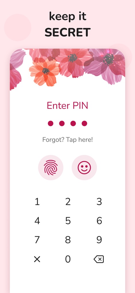 Period Tracker and Calendar - Secure Data Protection