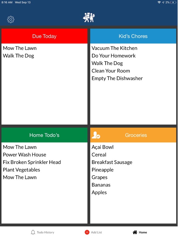HoneyDew: To-Do Lists & Tasks iPad screenshot 2 - Productivity app
