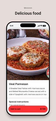 Two cousins pizza Columbia iPhone screenshot
