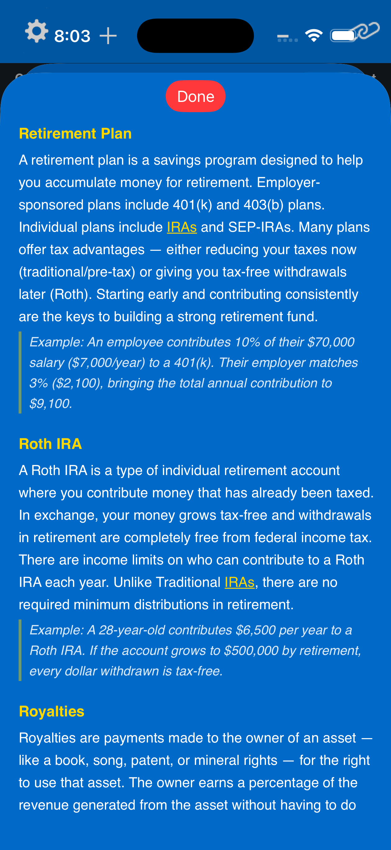 WealthKit screenshot 10