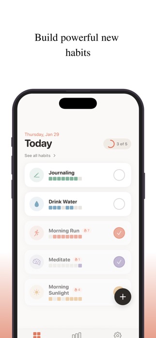 Tend - Habit Tracker Screenshot 3 of 8