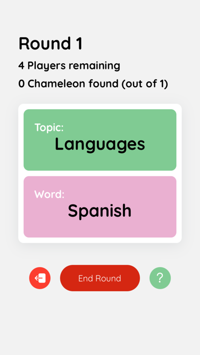Chameleon; Screenshot