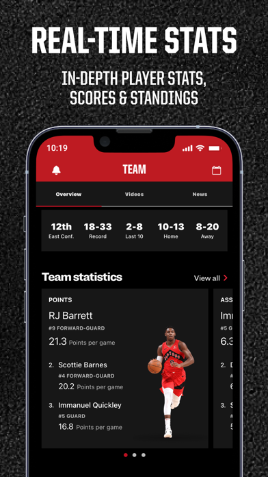 Toronto Raptors Screenshot