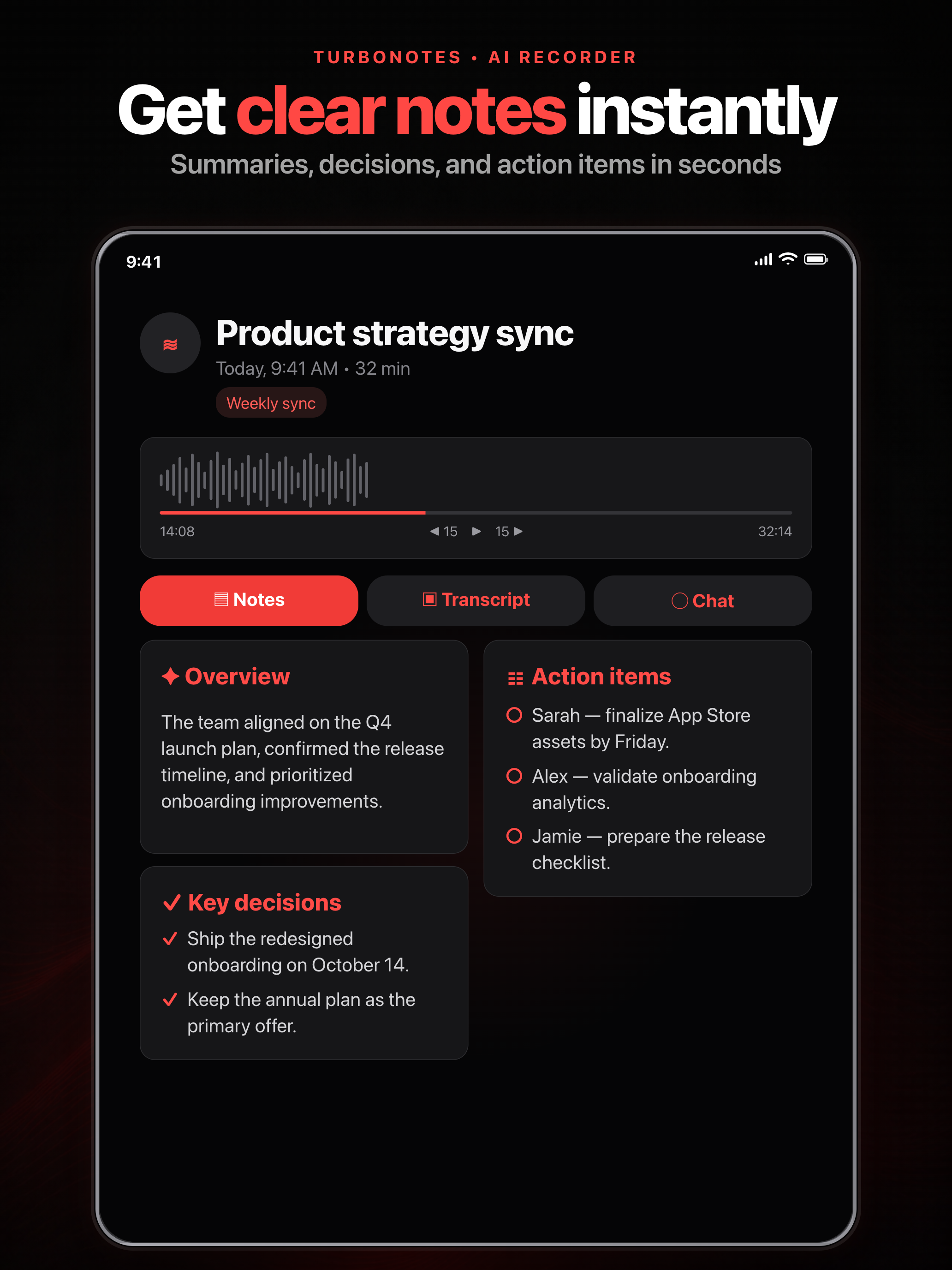 TurboNotes AI: Voice Notes screenshot 7