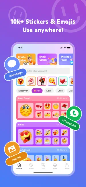 Sticker Maker - Top Stickers screenshot 1