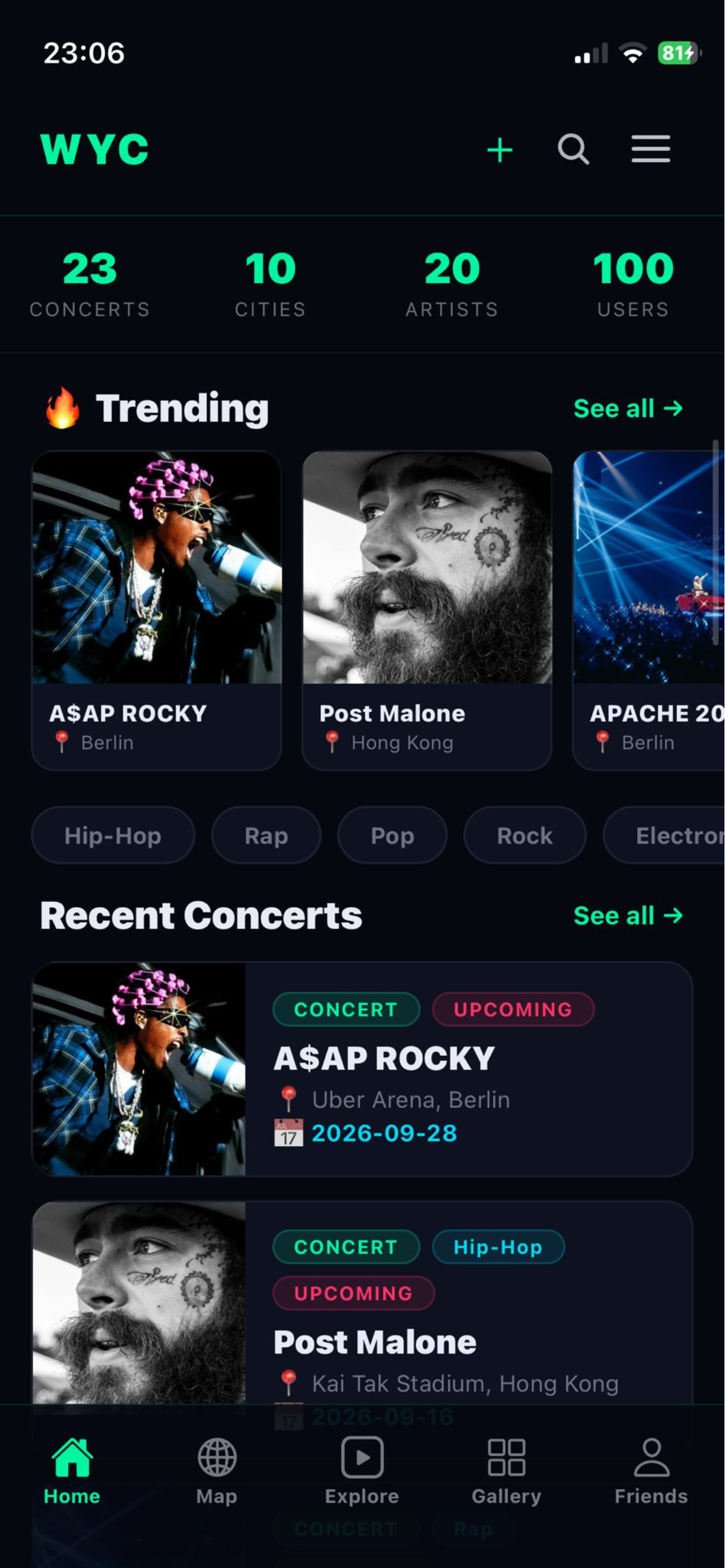 WatchYourConcerts