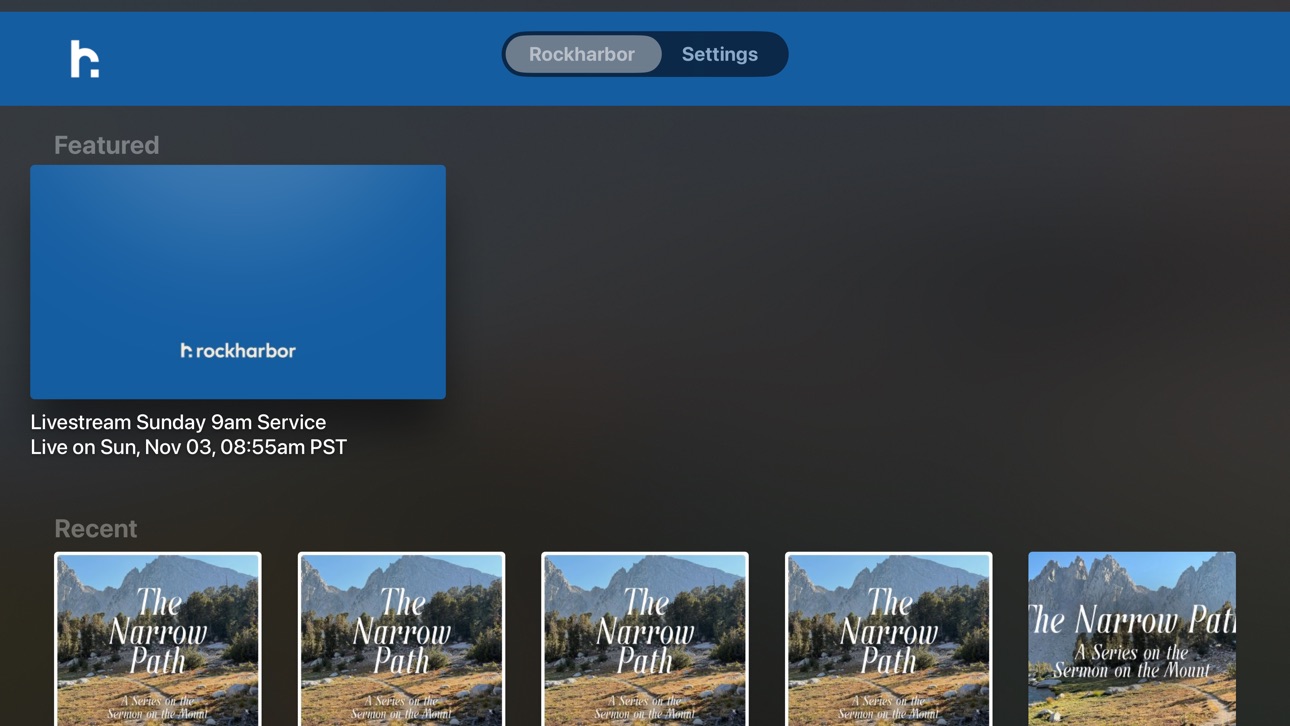 Apple TV screenshot