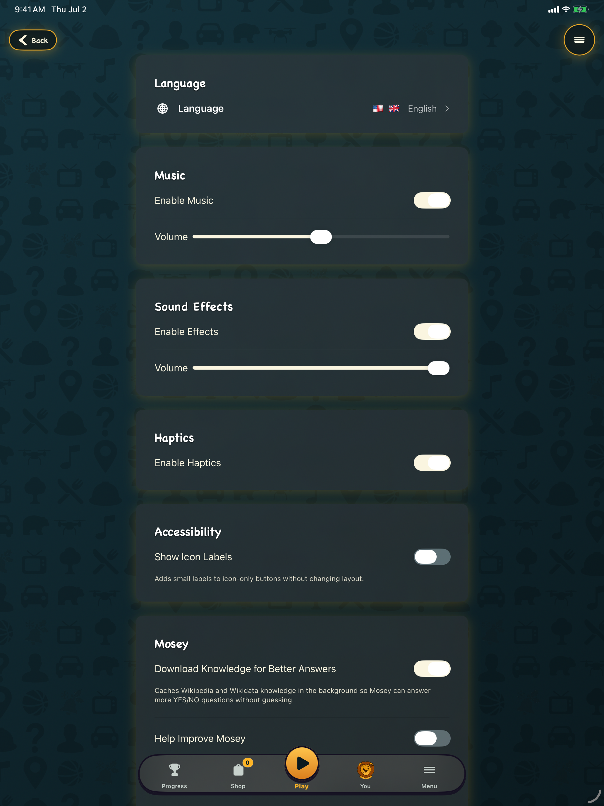 20 Questions: Word Trivia Game screenshot 19