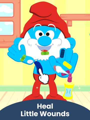 Smurfs Doctor Hospital Games iPad screenshot