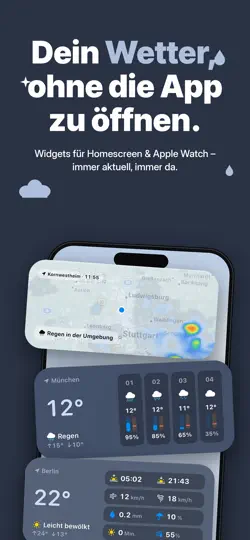 Screenshot von Nano - Wetter Für Deutschland auf dem iPhone 5