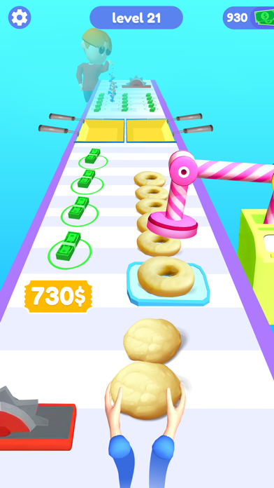 Screenshot #1 pour Bakery Stack Cooking Games