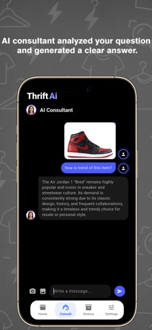 AI Thrift Profit Identifier screenshot