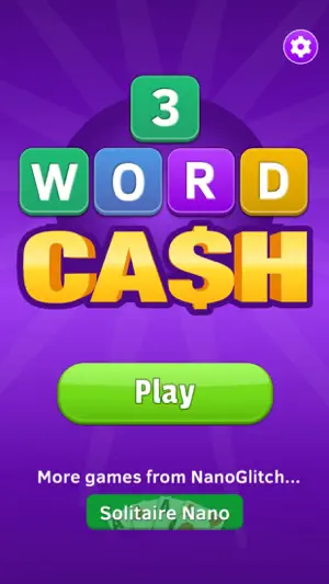 3 Word Cash - Win Real Prizes screenshot 1