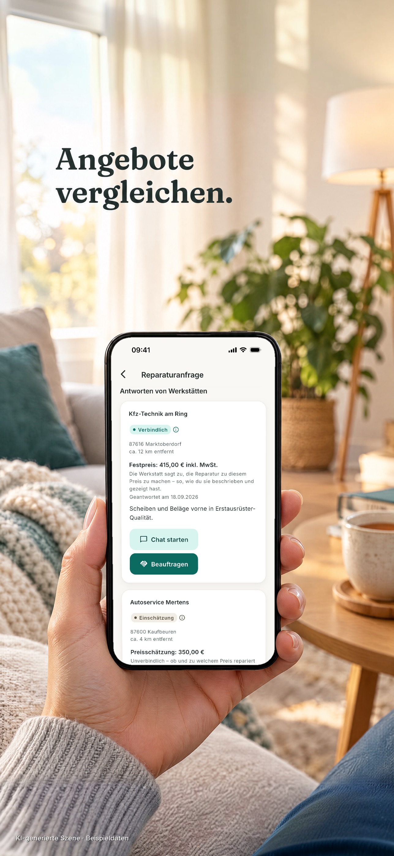 Screenshot 4 of Check deine Reparatur – Auto