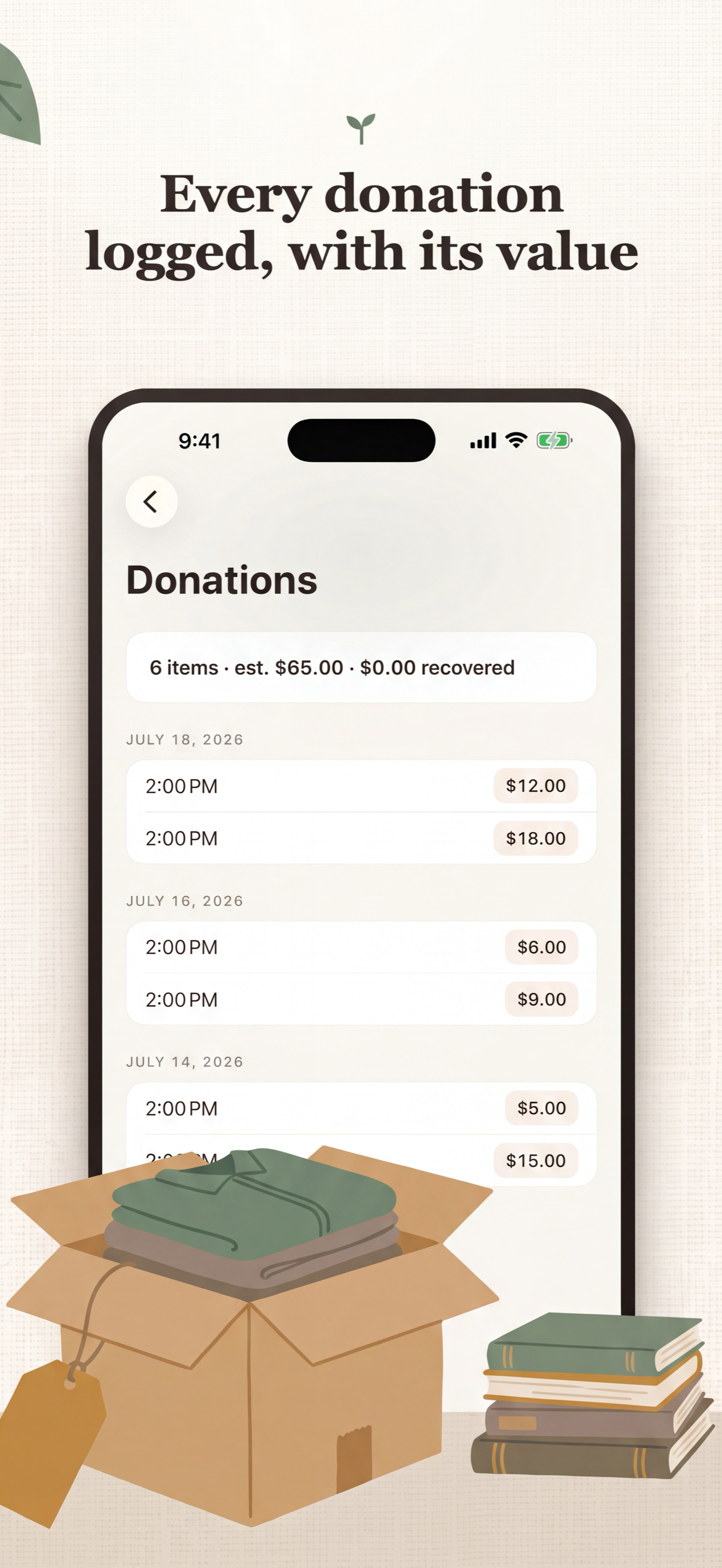 Tidbook: Declutter Challenge screenshot 5