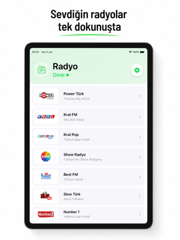 Radyo Dinle ► iPad screenshot