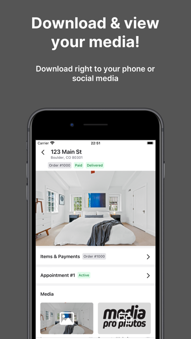 Media Pro Photos iPhone screenshot 2 - Business app