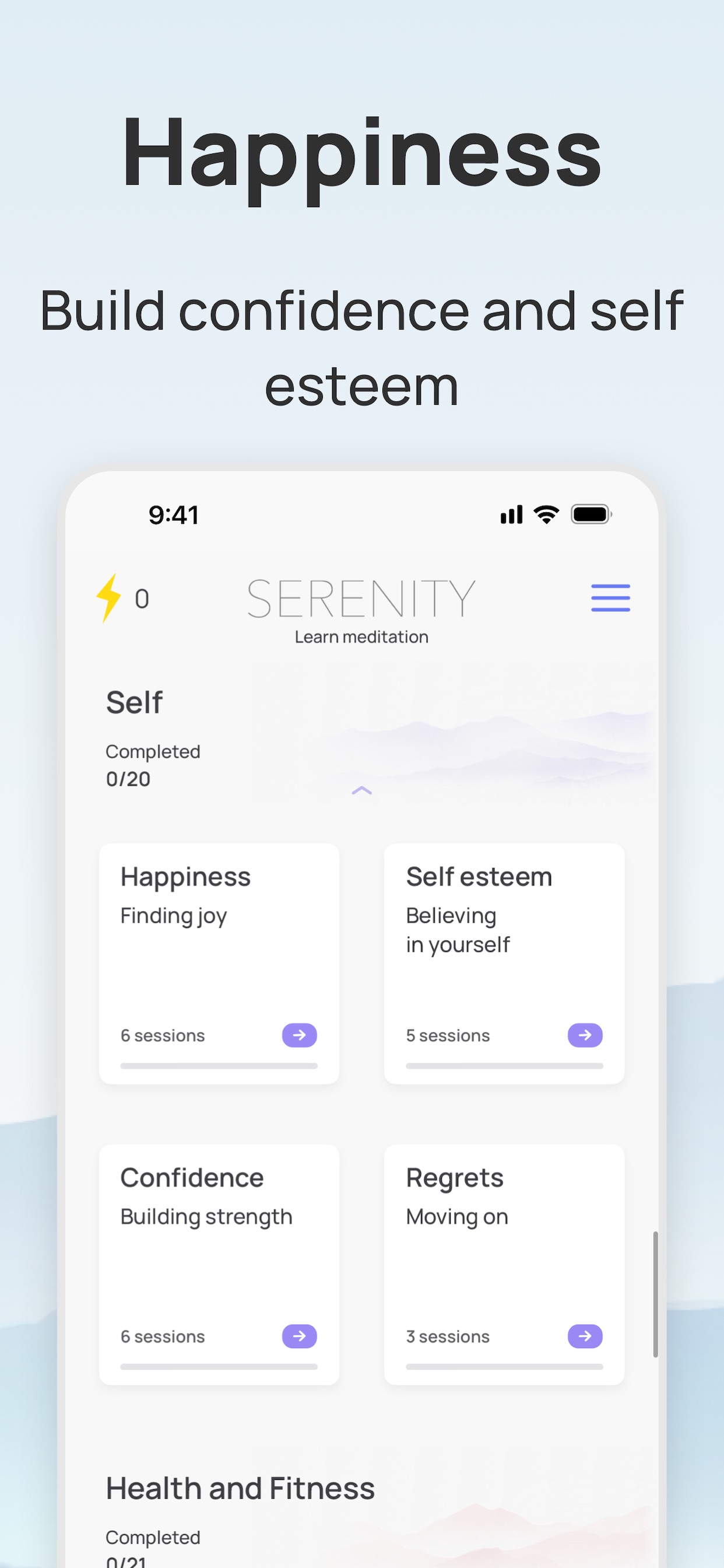 Serenity: Guided Meditation screenshot 5