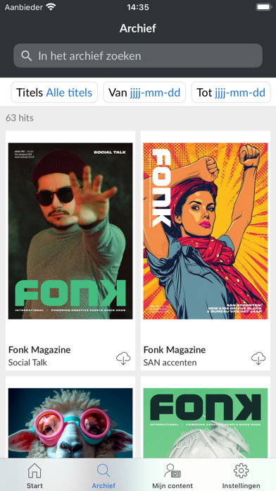 Screenshot #2 pour Fonk magazine