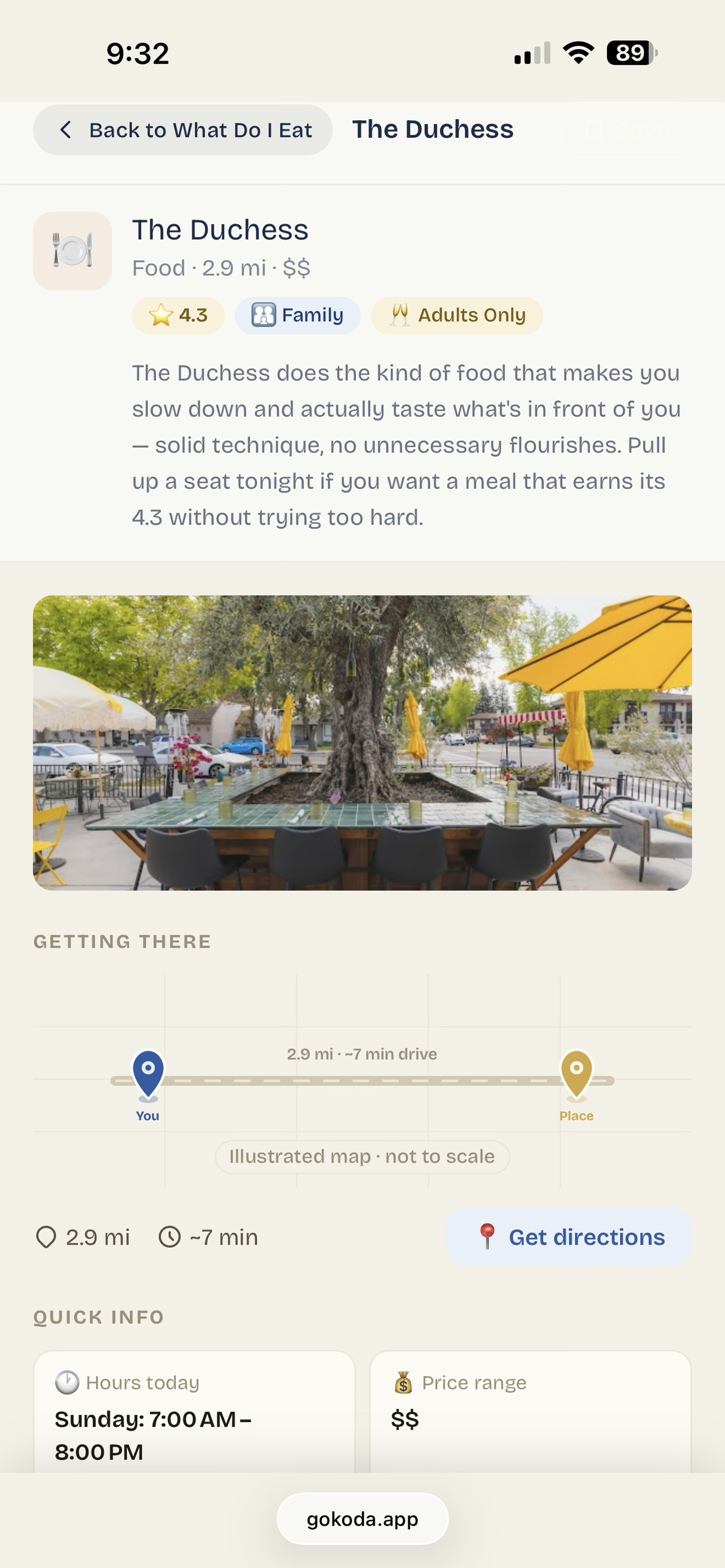 Go Koda: Find Things to Do