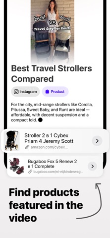 Mira – AI Video Bookmarks screenshot