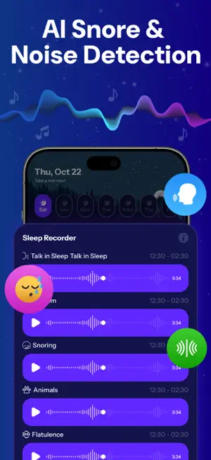 Sleep Tracker Snore Recorder screenshot 4