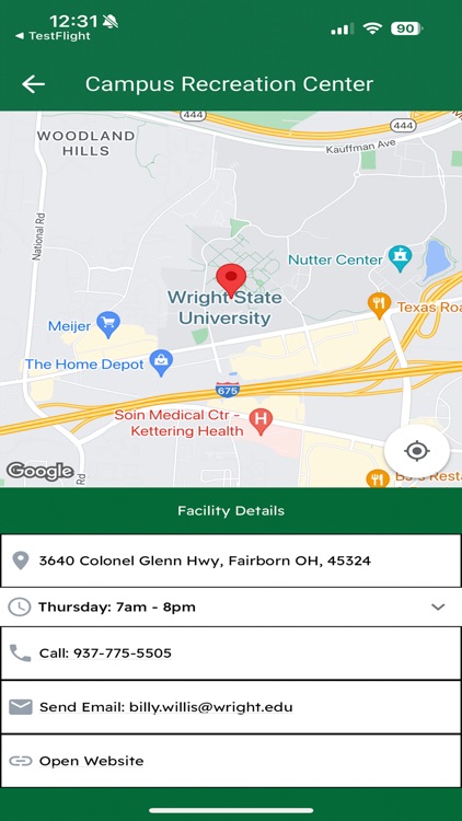 Wright State Recreation