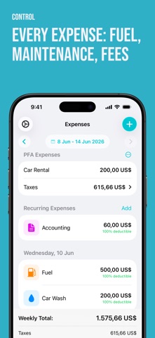 iDrive: Rideshare Finance screenshot