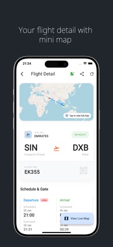 Nice Tracker: Flight Status Screenshot 3 of 4