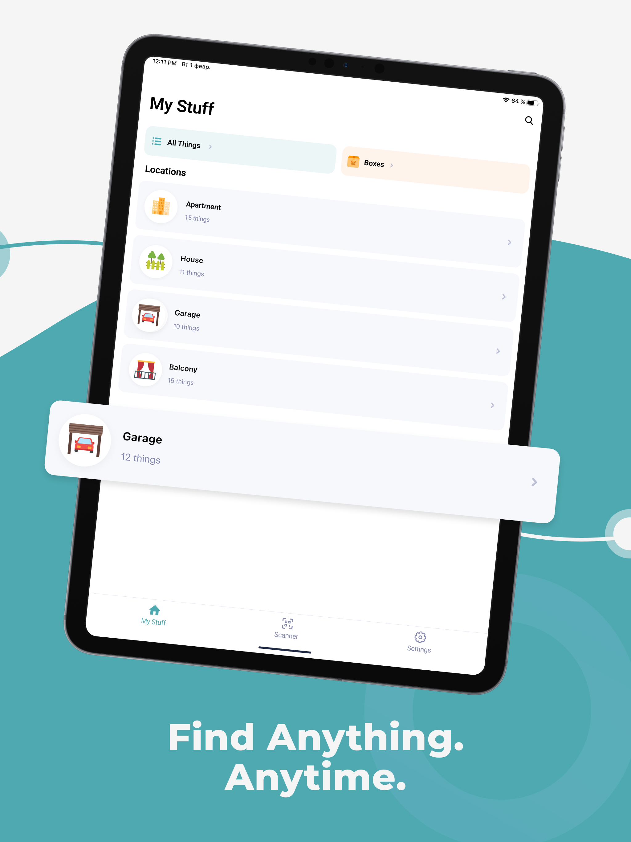 My Stuff: QR Inventory Tracker