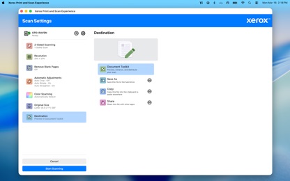 Xerox Print & Scan Experience screenshot 2