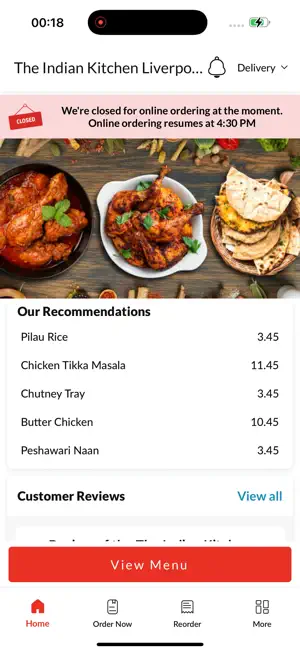 The Indian Kitchen Liverpool screenshot 2