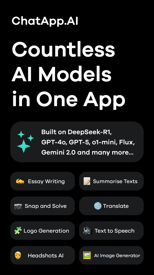 #1. AI Chat Assistant - ChatApp.AI (iOS) 由: Gummy Bear Apps & Games Inc