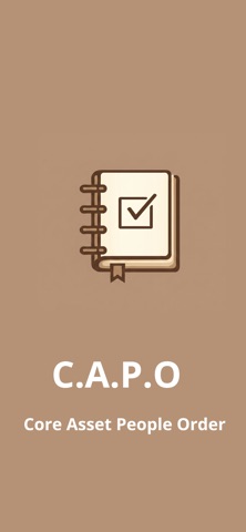CAPO: Core Asset People Order screenshot