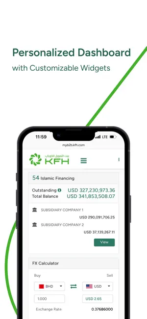 KFH MyB2B screenshot 3