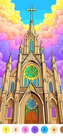 Amen Color-Bible Coloring Book iPhone screenshot