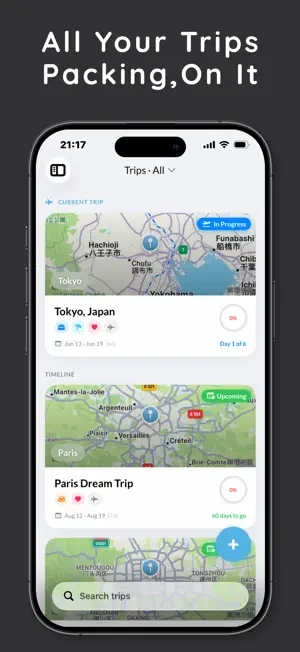 ReadyGo - AI Travel Packing screenshot 1