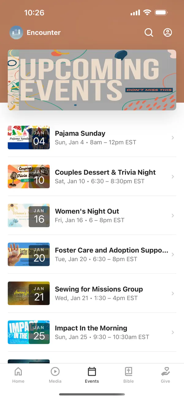 Screenshot #3 pour Encounter Church of Palmyra