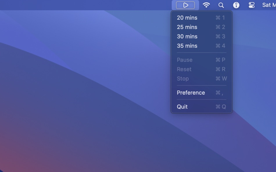 #1. Qcktimer (macOS) Podle: 岩柯 李
