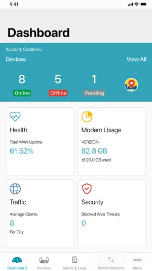 Ericsson NetCloud Mobile screenshot 2