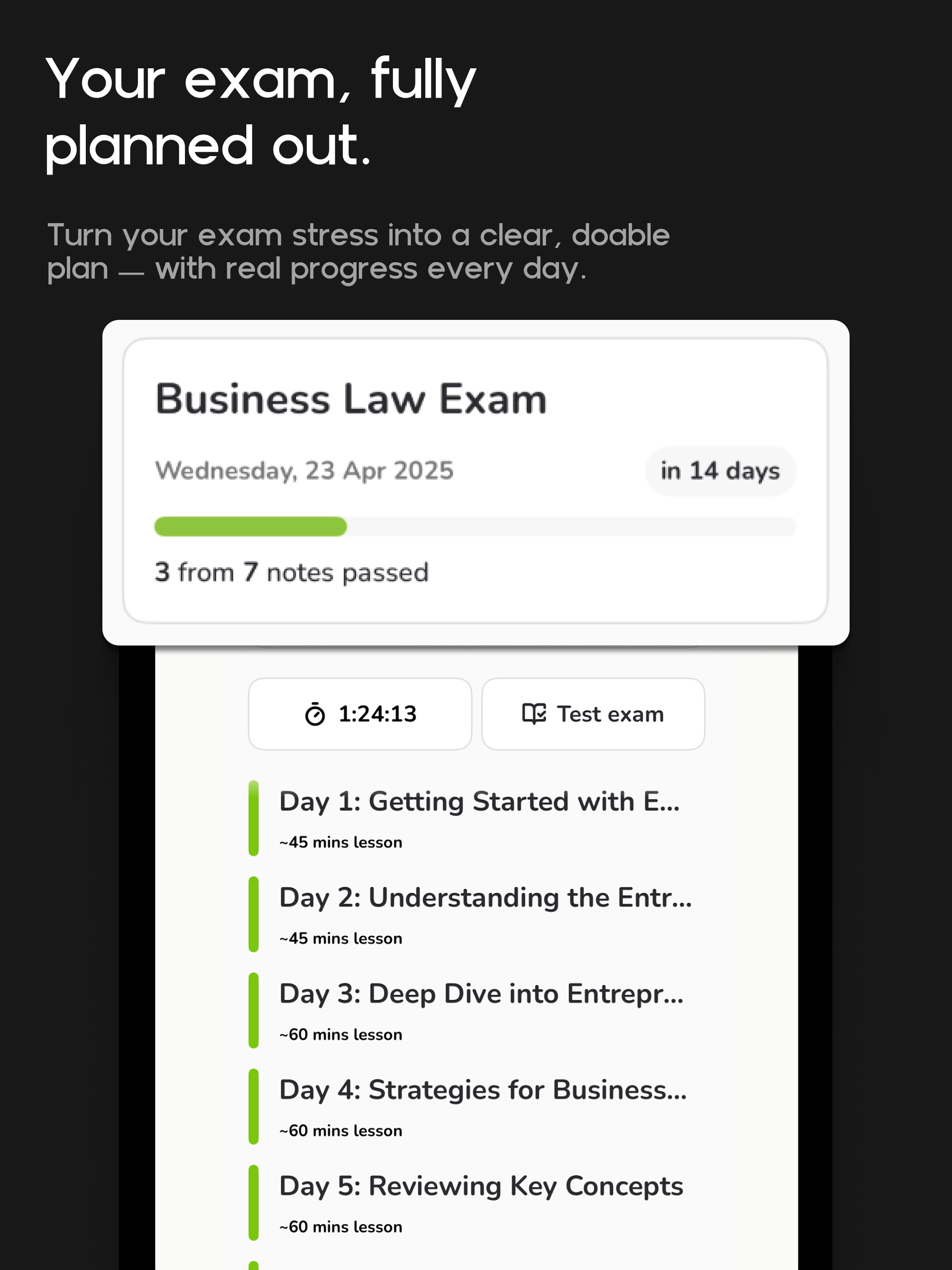 Exam planner: Study easy screenshot 7