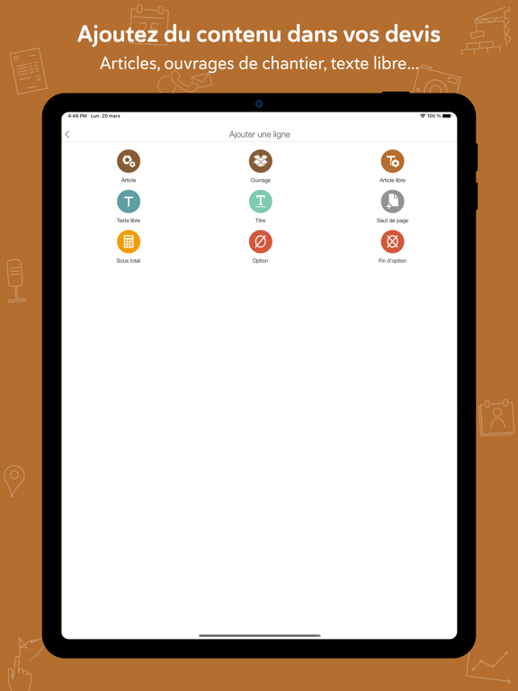 Batappli Mobile iPad screenshot 4 - Productivity app