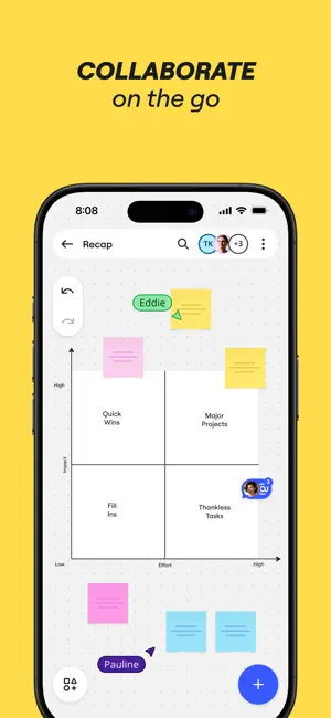 Miro: your visual workspace screenshot 2