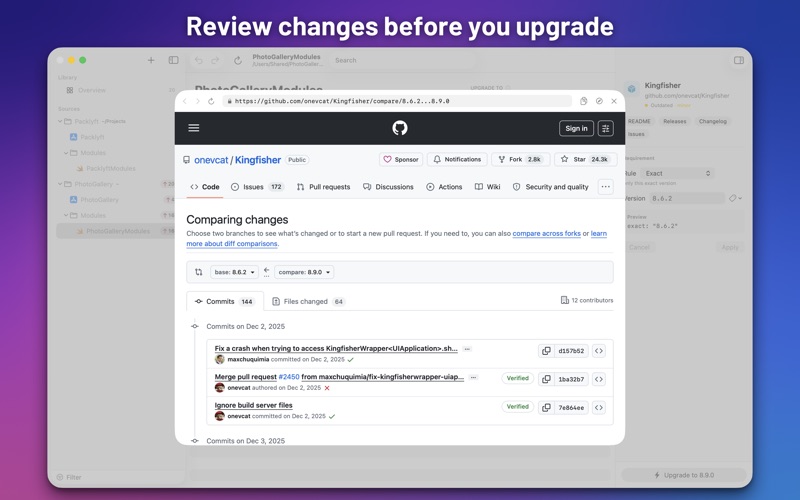 Packlyft - SPM Updates screenshot