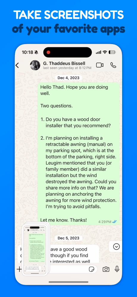 Messages and Chat Export PDF screenshot 2