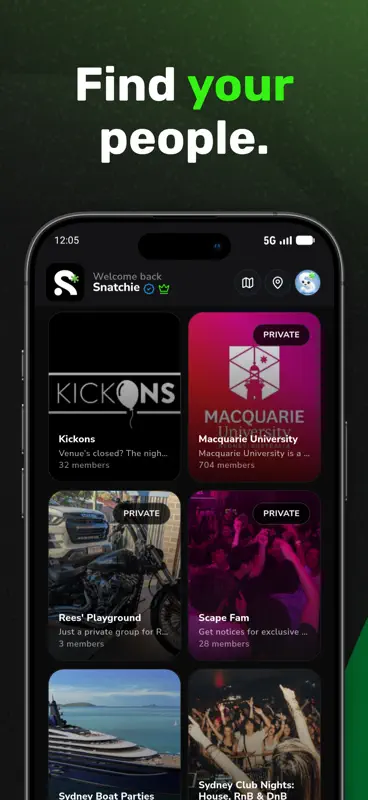 Snatch: Deals, Events & Social screenshot 5 of 8
