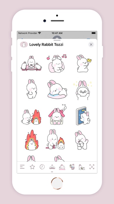 Lovely Rabbit Tozzi Animated screenshot