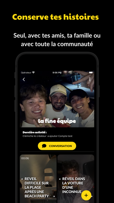 Screenshot #1 pour Diseed : Raconte tes anecdotes
