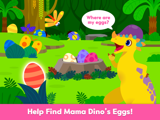 Pinkfong Dino World iPad app afbeelding 6