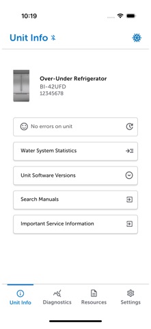 SZG Service Advisor Screenshot 2 of 4